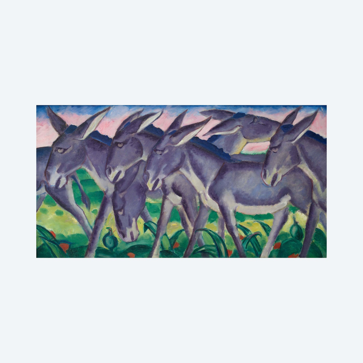 Franz Marc. Eselfries