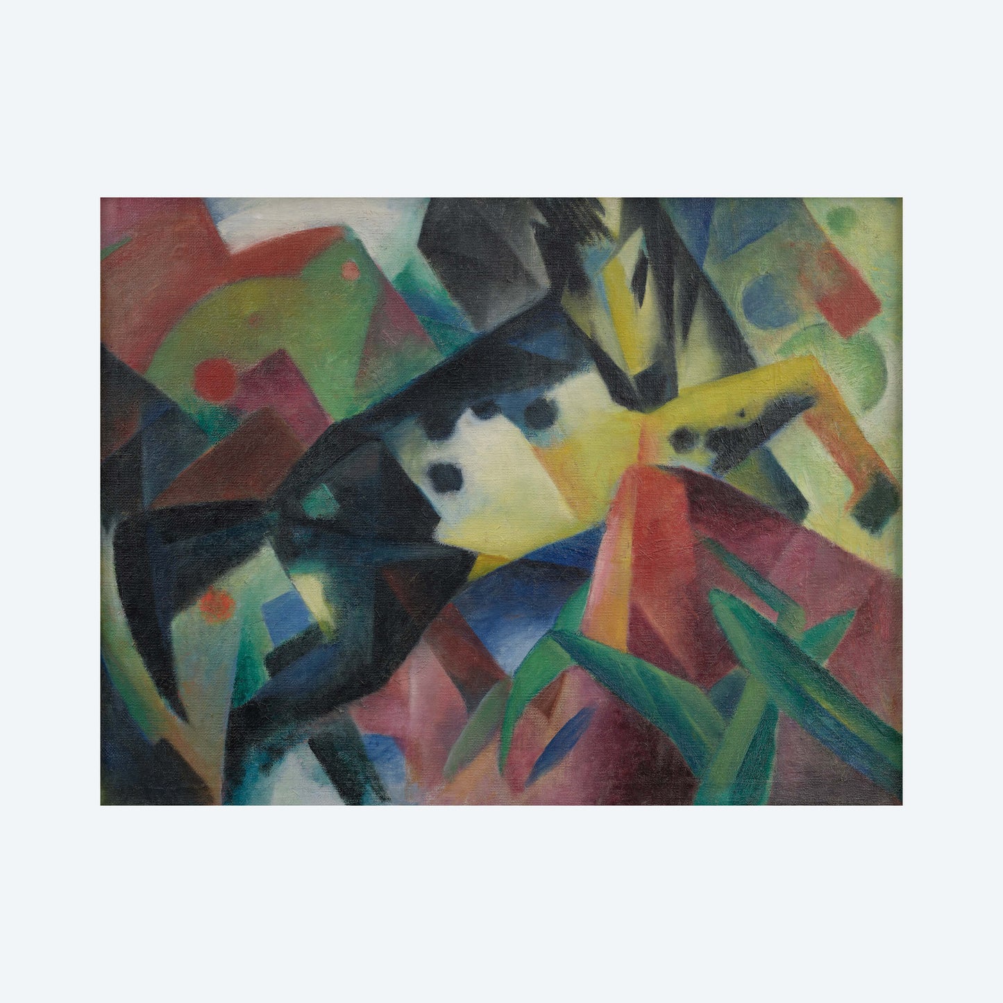 Franz Marc. Springendes Pferd
