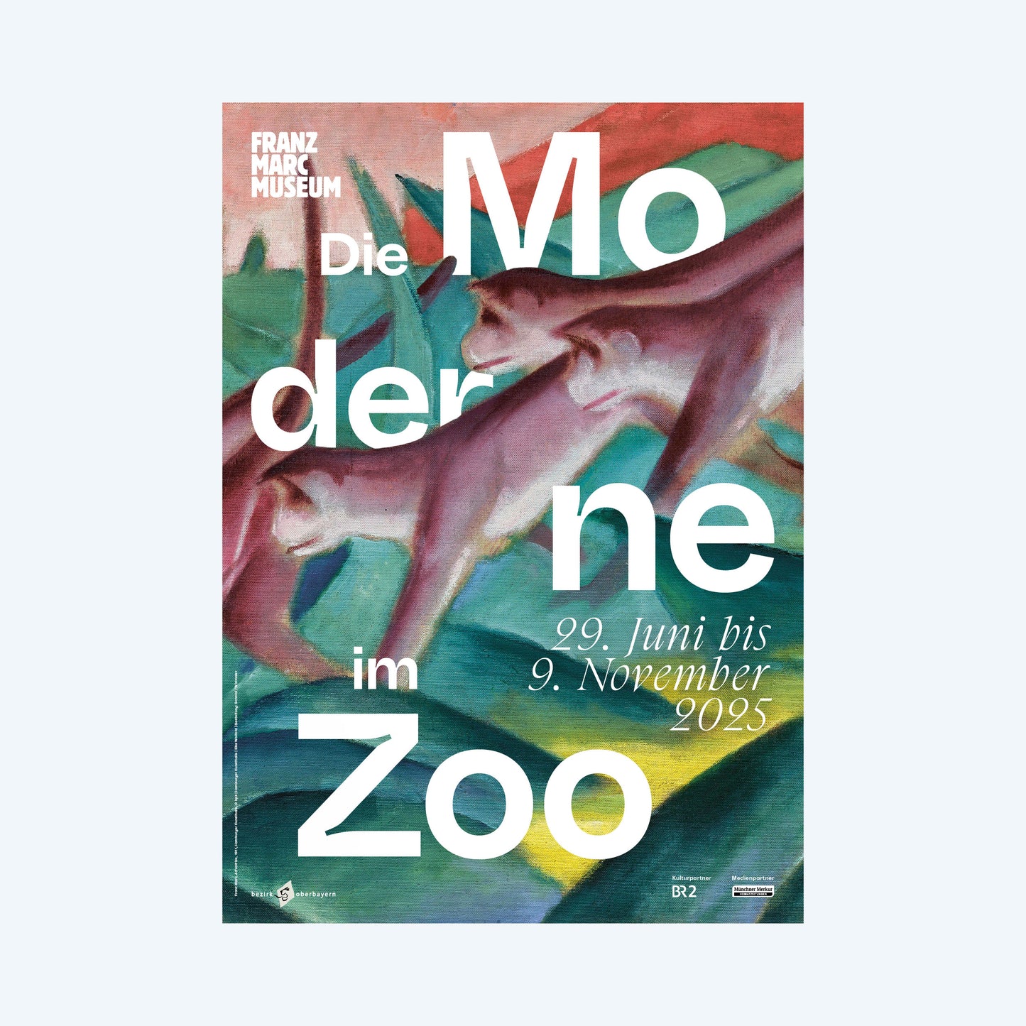 Plakat Die Moderne im Zoo