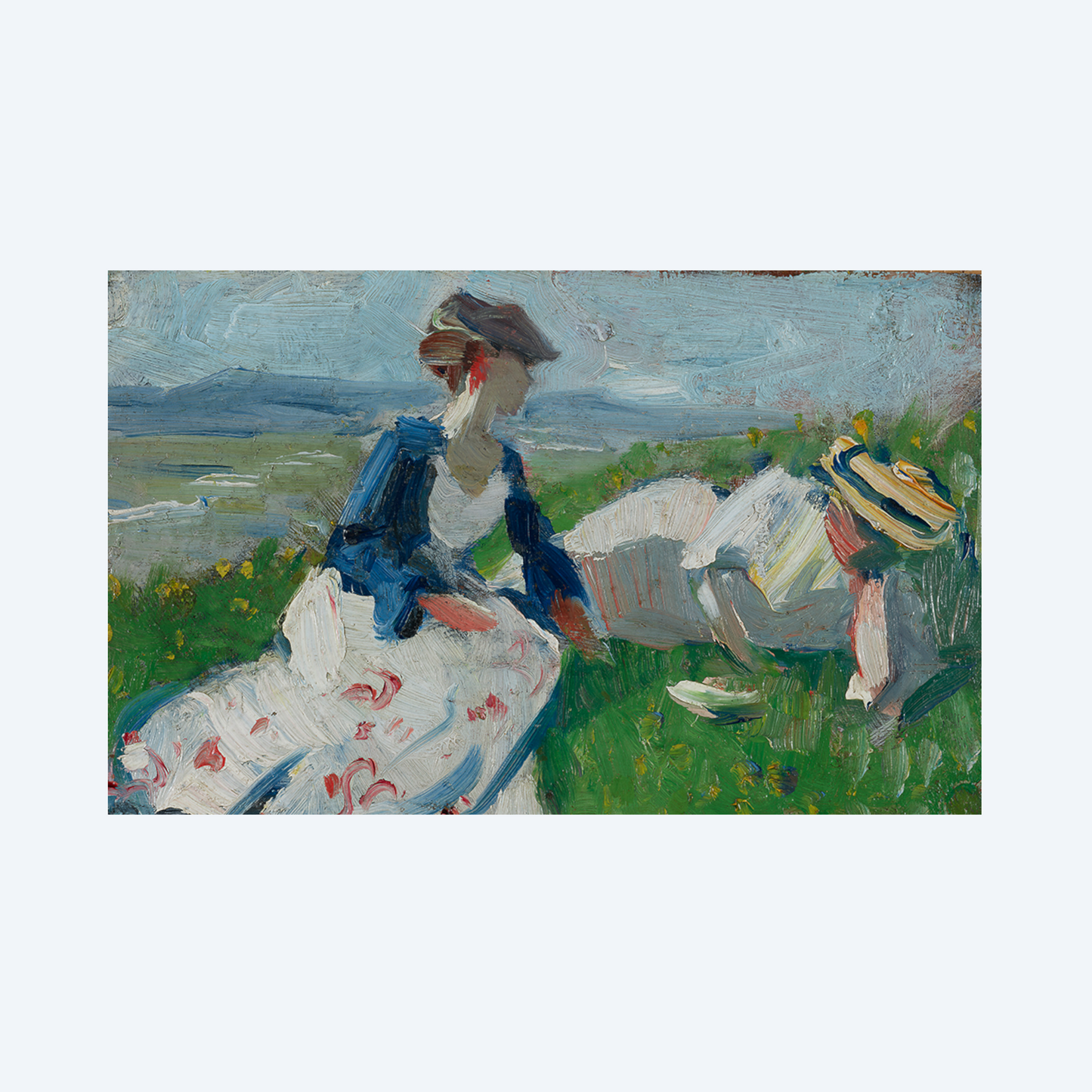 Franz Marc. Zwei Frauen am Berg