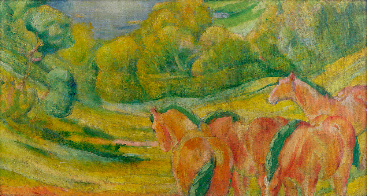 Franz Marc. Große Landschaft I