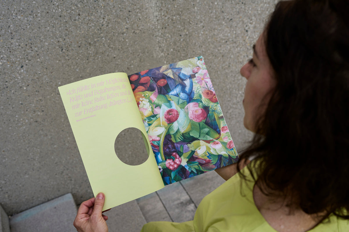 Maria Franck-Marc Ausstellungsmagazin