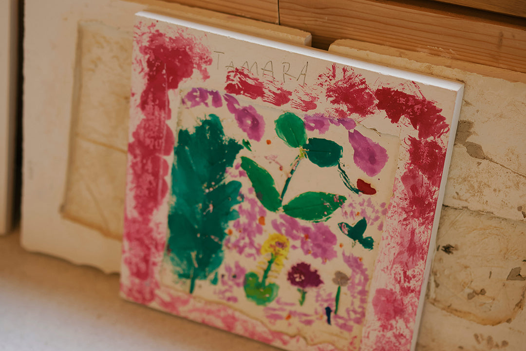 Blumen wie von Monet, gemalt mit Luftballons