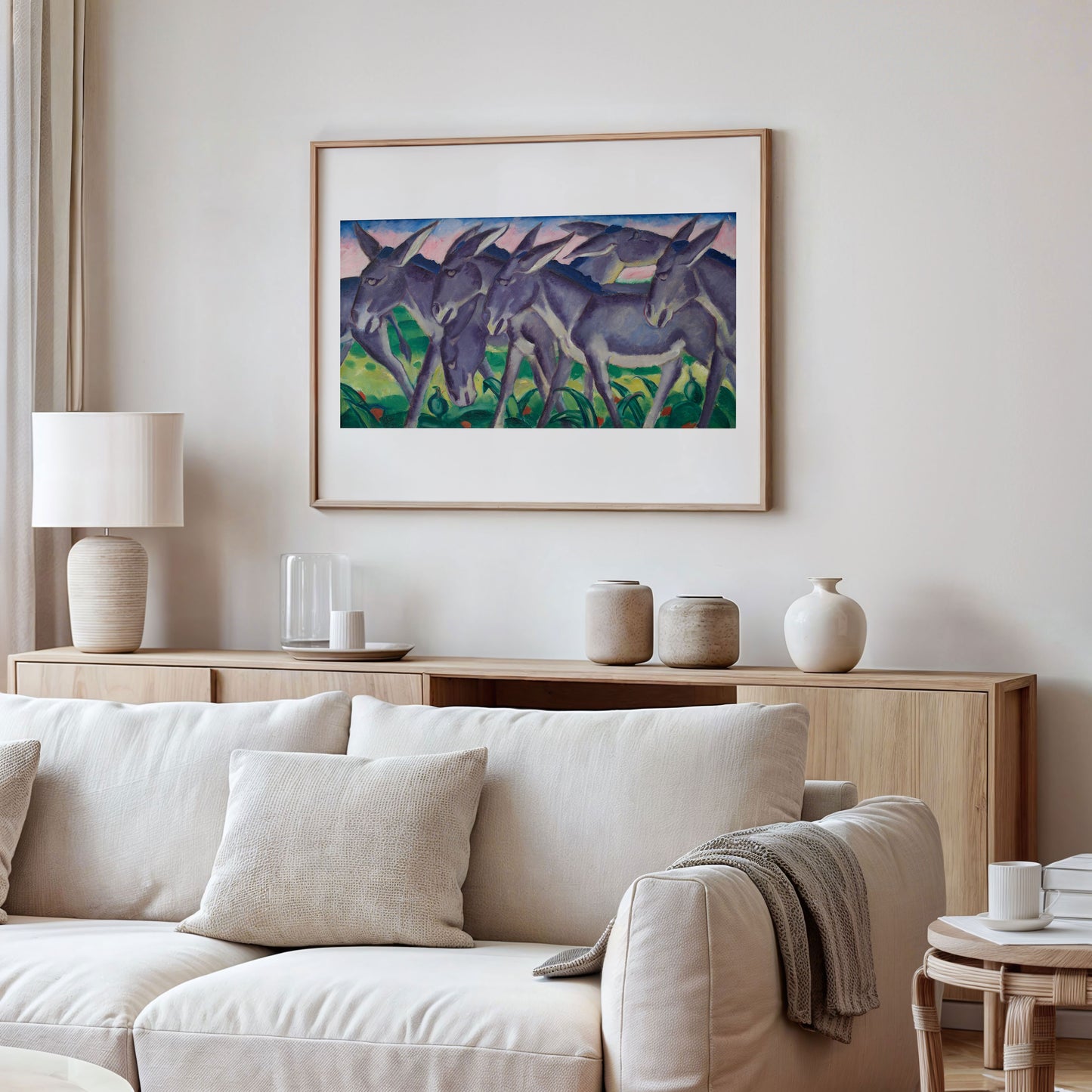 Franz Marc. Eselfries