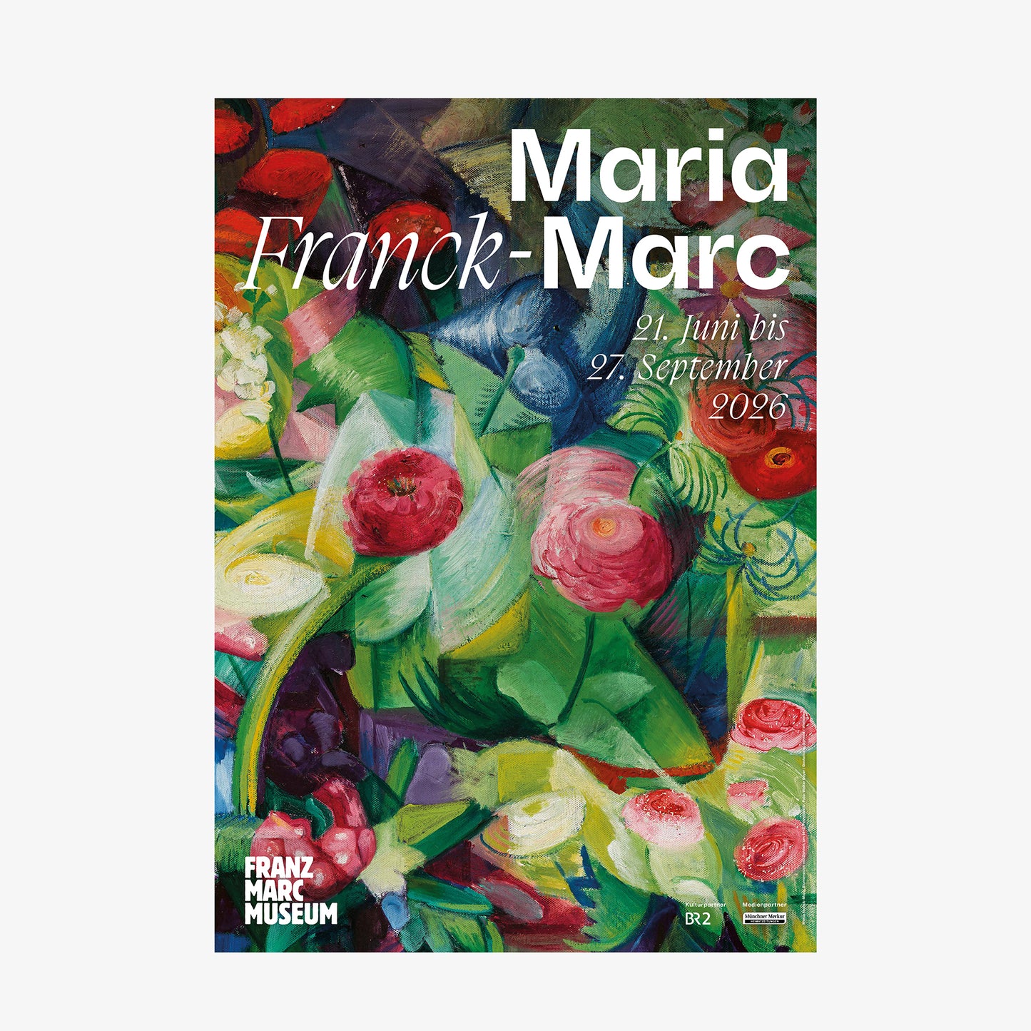Plakat "Maria Franck-Marc"