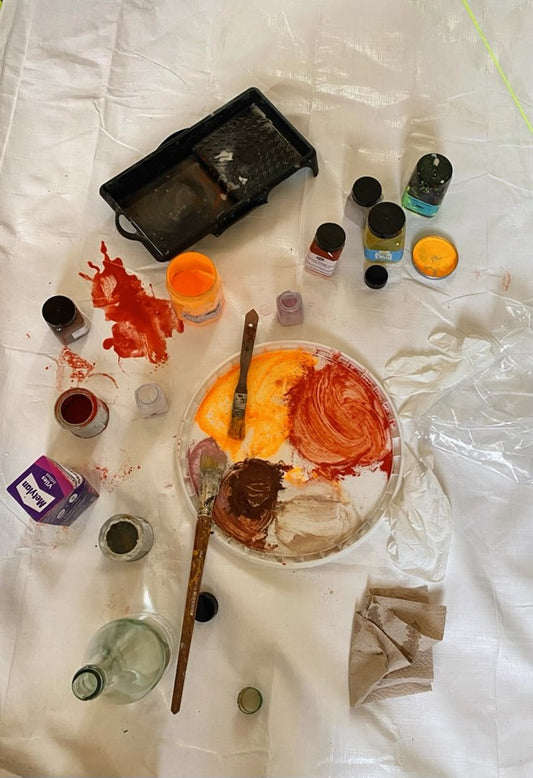 Wilde Farben-Maltechniken für Kinder und Erwachsene (ausgebucht)